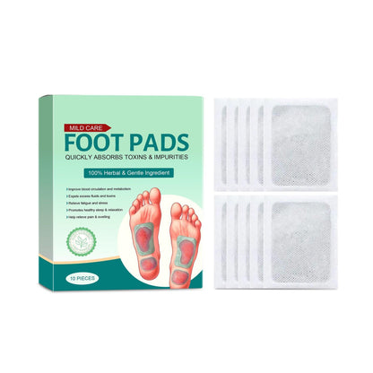 100% Merbal & Gentle Ingredient Detox Foot Pads mt(1 BOX = 20 PATCHES-BUY 1 GET 3 FREE)