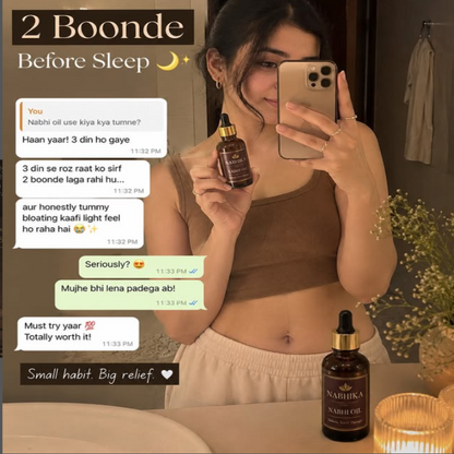 🌿💧 NABHIKA AYURVEDA NABHI OIL 💧🌿 ( BUY 1 GET 1 FREE )